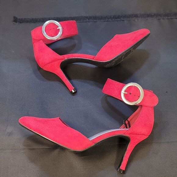 BRAND NEW IMPO ANKLE STRAP CLOSED TOE ROUND-TOE PUMP - Picture 9 of 16